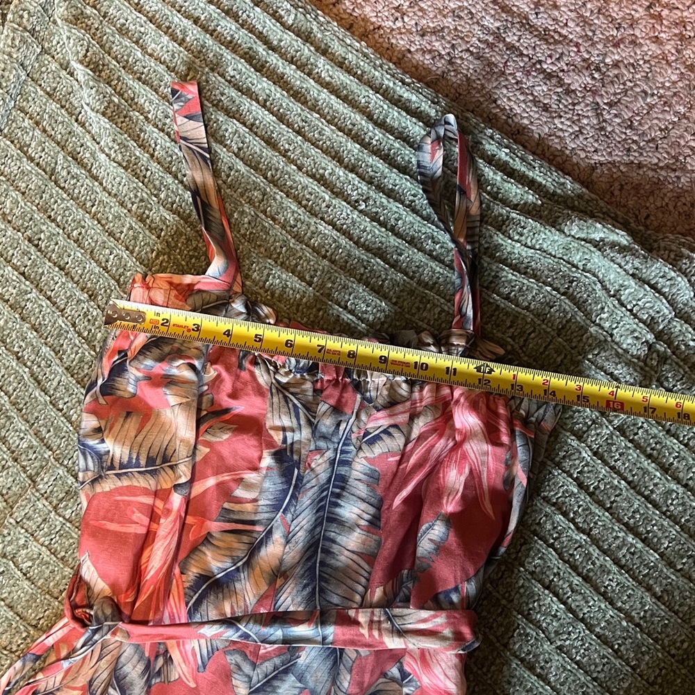 Tropical Print Jumpsuit  by LOFT - Picture 4 of 8